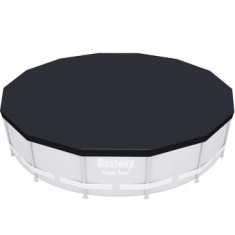 Prelata pentru piscina Bestway 58248, diametru 4.27 m, negru
