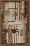 Cumpara ieftin Covor Luna 60x110 cm Maro Antialergic Polipropilena Living Dormitor Sufragerie Birou Calitate Friese Geometric
