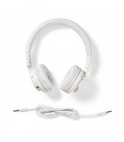 Casti Audio On-Ear Albe Nedis, Cablu Detasabil 1.2m, Bass Profund, Pliabile, Jack 3.5mm