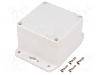 Carcasa policarbonat, 80mmx82mmx55mm, IP65, GAINTA - G256MF
