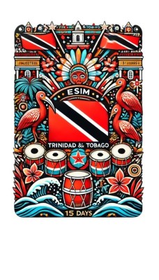eSIM Trinidad and Tobago, Unlimited Standard, 15 Days foto