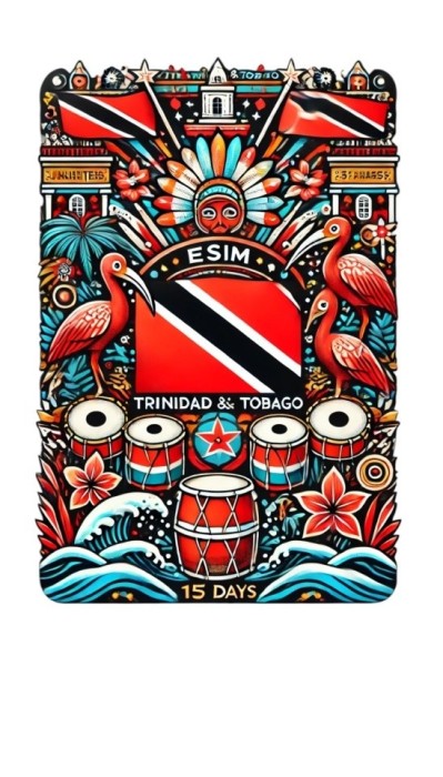 eSIM Trinidad and Tobago, Unlimited Standard, 15 Days