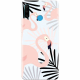 Husa silicon pentru Huawei P30 Lite, Flamingo