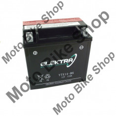 MBS Baterie moto + electrolit 12V14Ah YTX14-BS, Cod Produs: 246610130RM foto