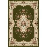 Covor Model Lotos 570-310, Marime 80 x 150 cm, Verde, Inaltime Fir 8 mm, Antialergic, Polipropilena, Living, Dormitor, Sufragerie, Birou