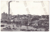 321 - BRAILA, harbor &amp; Market, Romania - old postcard - used - 1915, Circulata, Printata