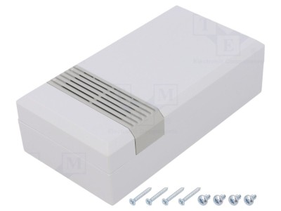 Carcasă universală ventilată ABS gri foto