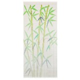 Perdea de ușă pentru insecte, 90 x 200 cm, bambus