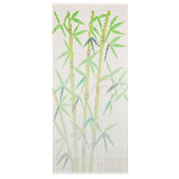 Perdea de ușă pentru insecte, 90 x 200 cm, bambus