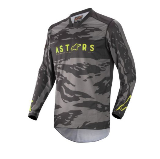 Tricou Alpinestars Race Tactical Camo Fluo