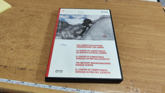 Film DVD Das Kompentenzzentrum Gebirgsdienst der Armee #A3400