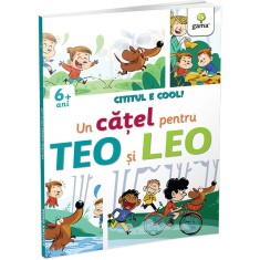 Un catel pentru Teo si Leo/Cititul e cool