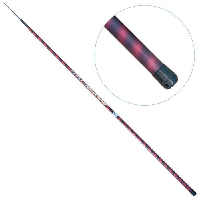 Varga carbon Baracuda Mystic Pole 6006, lungime 6 metri, greutate 312 grame