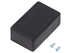 Carcasa universala ABS neagra 28x45x18mm foto