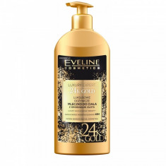 Lotiune de corp Eveline Cosmetics Luxury Expert 24K Gold 350 ml foto