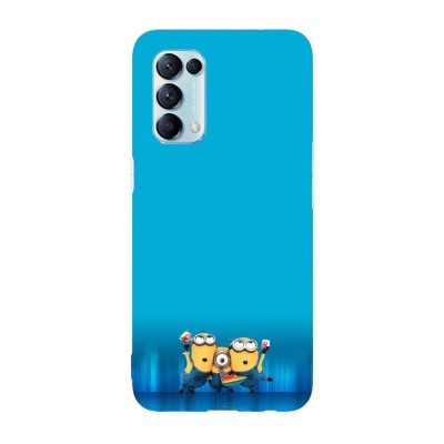 Husa compatibila cu Oppo A96, Viceversa, model Minion party, Silicon, TPU foto