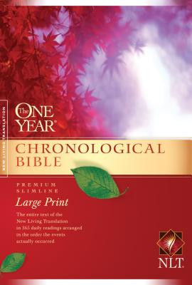 One Year Chronological Bible-NLT-Premium Slimline Large Print foto