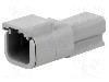Conector auto, DTM, 2 pini, DEUTSCH - DTM04-2P foto