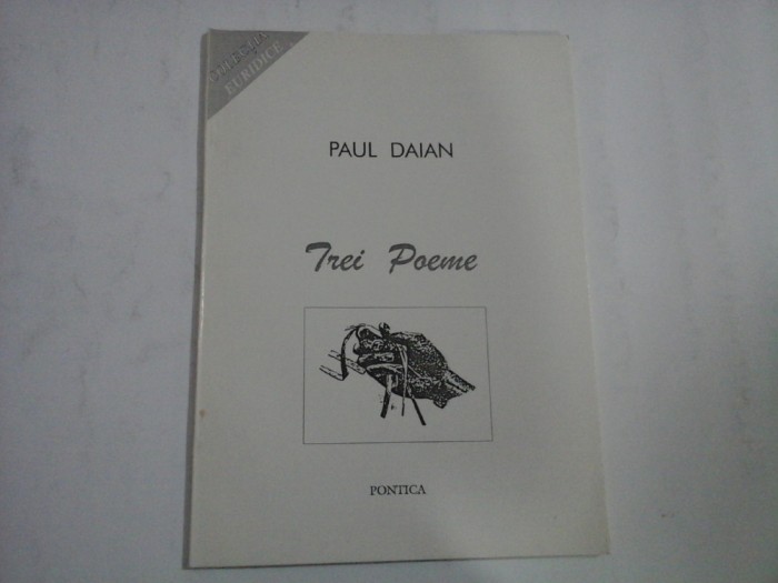 TREI POEME - PAUL DAIAN
