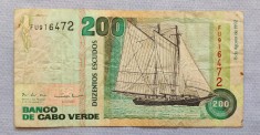 Cape Verde / Insulele Capului Verde - 200 Escudos (1992)