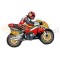 Balon folie model motocicleta potrocalie 24 x 31 cm