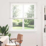 Jaluzea pentru Fereastră cu perdele Altele Manual Alb 125 x 175 cm Aluminiu