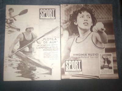 9 REVISTE SPORT 1978 LIPSA NR 1 3 4 foto