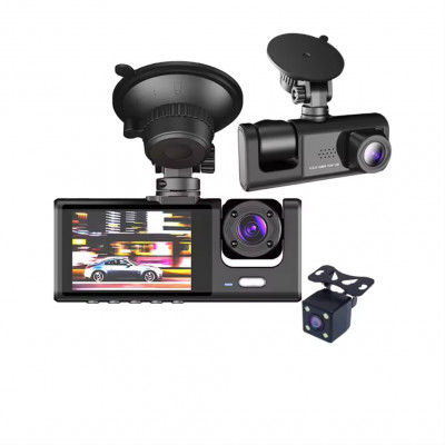 Camera de bord fata spate, Zimtop X30, Full-HD 1080p, senzor de miscare foto