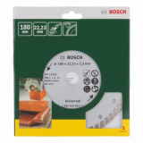 Disc de taiere diamantat Turbo 180mm, Bosch