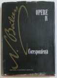 N. BALCESCU - OPERE VOL. IV - CORESPONDENTA de G. ZANE si ELENA G. ZANE , 1990