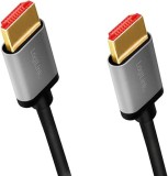 CABLU video LOGILINK, HDMI (T) la HDMI (T), 3m, conectori auriti, rezolutie maxima 8K (7680 x 4320) la 60 Hz, ver. 2.1b, negru, &quot;CHA0106&quot; (timbru verd