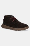 Jeep sneakers din piele &icirc;ntoarsă TABASCO DESERT culoarea maro, JM52030A