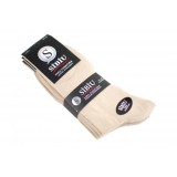 Sosete bej barbati din bumbac, set 5 perechi fara cusatura - Sibiu Romania BEJ21