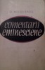 COMENTARII EMINESCIENE