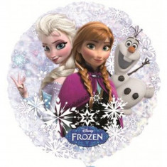 Balon folie Disney Frozen Anna, Elsa, Olaf - 55cm, Amscan 30200 foto