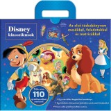 Disney Klasszikusok - T&aacute;skak&ouml;nyv - Az első t&aacute;skak&ouml;nyvem mes&eacute;kkel, feladatokkal &eacute;s matric&aacute;kkal
