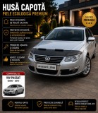 Husa Capota Piele Ecologica Passat B6 2005-2010 Negru Protectie Auto