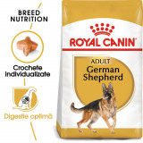 Royal Canin German Shepherd Adult, hrană uscată c&acirc;ini, Ciobănesc German, 3kg