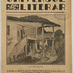 Universul Literar ziar vechi nr. 8/1927 Negruzzi Papini Tonitza Perpessicius