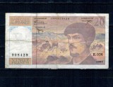 Franta 1997 - 20 francs, circulata