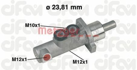 Pompa centrala, frana OPEL VECTRA B Combi (31) (1996 - 2003) METZGER 202-441