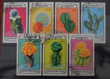 TS24/01 Timbre Mongolia - serie cactusi, Stampilat