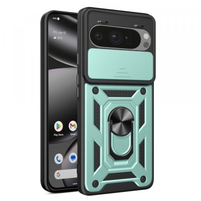 Husa pentru Google Pixel 10 Pro XL, Techsuit, CamShield, Verde foto
