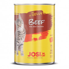 Josicat, Vită, bax Conservă hrană umedă pisici, (în aspic), 12 x 400g