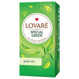 Cutie ceai cu 24 pliculețe Lovar&eacute; - Special Green: ceai verde premium 48 g