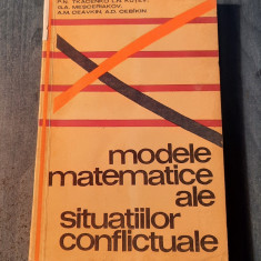 Modele matematice ale situatiilor conflictuale P. N Tkacenko
