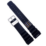 Cumpara ieftin Curea Universală Sport &amp; Diver 24mm &ndash; Rezistență Extremă din Rășină Neagră
