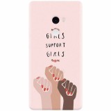 Husa silicon pentru Xiaomi Mi Mix 2, Girls Supportgirls
