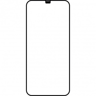 Folie de protectie Ecran OEM Automatic Alignment pentru Apple iPhone 11 Pro / XS, Sticla Securizata, Full Glue, 5D, Neagra foto