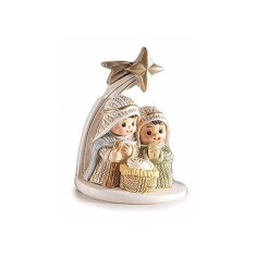 Figurina Nasterea Domnului polirasina multicolora FH 6x3.5x6.5 cm
